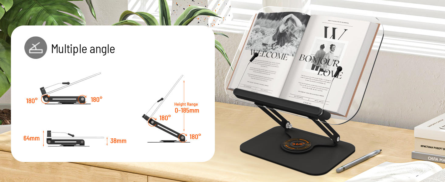 Non-slip Book Stand
