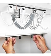Impresa Metal Stand Mixer Attachment Storage Organizer for KitchenAid Mixer Attachments