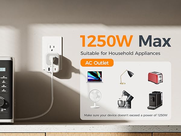 1250W MAX 