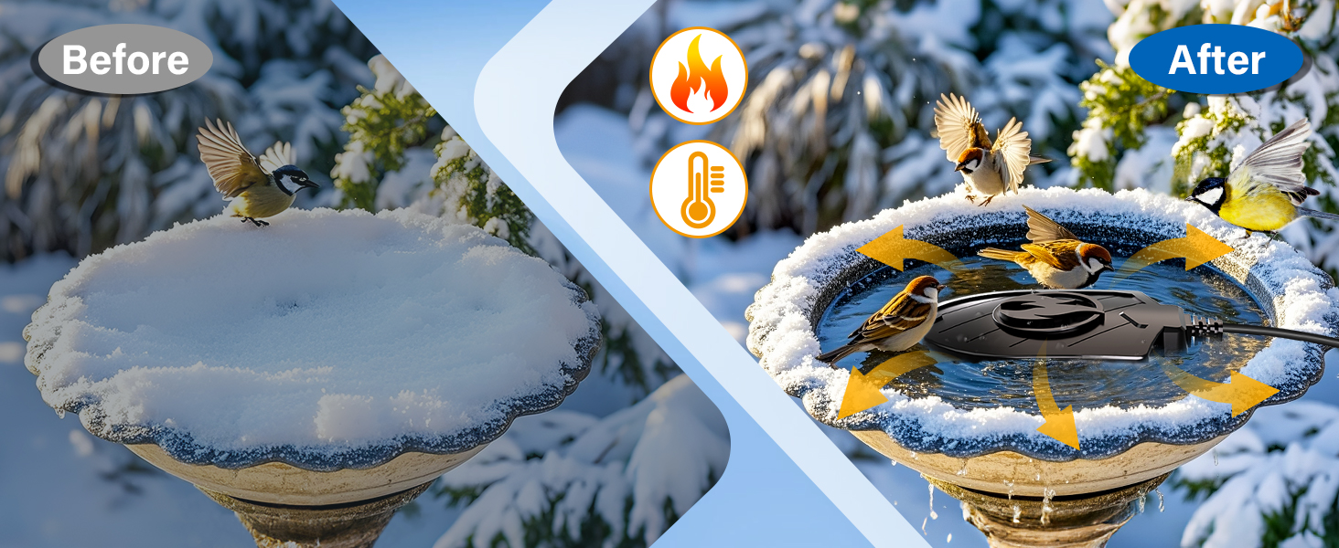 birdbath heaters for outdoor bird bath heater