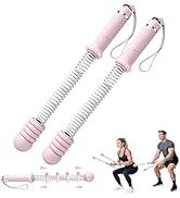 2PCS Weighted Ropeless Battle Ropes for Home Gym for Men &amp; Women, Heavy Duty Cordless Battle Rope...