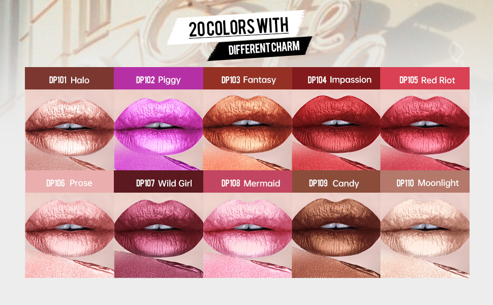 metallic lip gloss