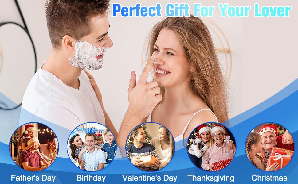Men's Ideal Gift -- Rechargeable Head Shavers for Bald Men
