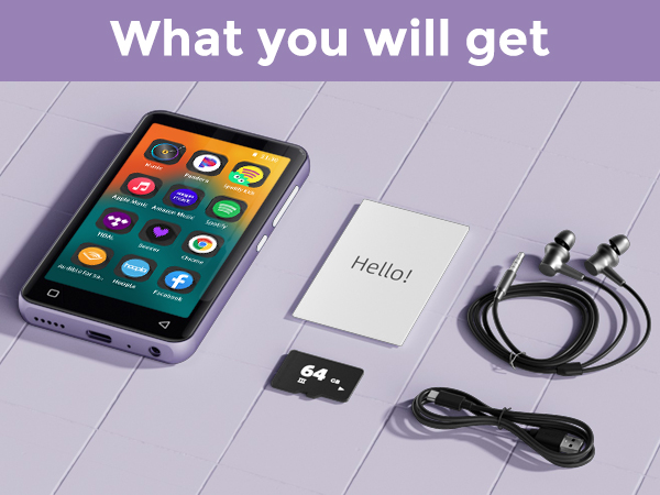 mp3 player bluetooth with spotify for kids