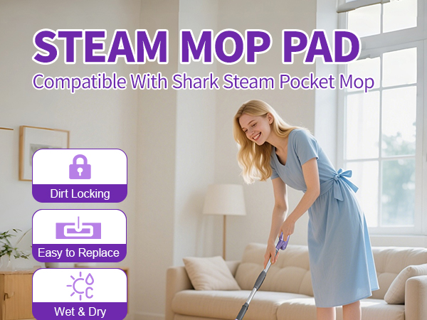 steam mop pads