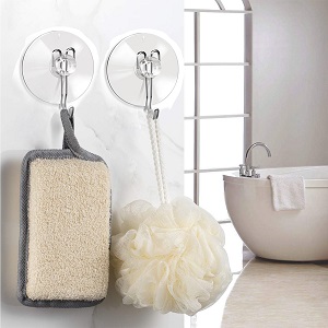Suction Cup Hooks, Home Kitchen Bathroom Wall Towel Robe Hangers