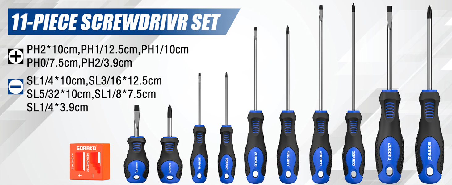 10 professional grade screwdrivers that are designed to serve a multitude of uses.