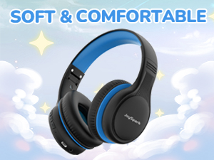 kids headphones bluetooth soft for home