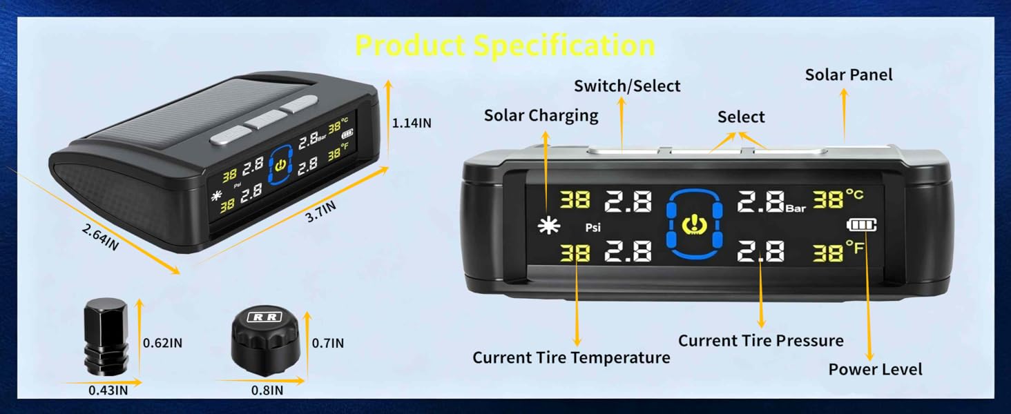 tire pressure monitoring system for rv trailer tire pressure monitoring system for motorcycle