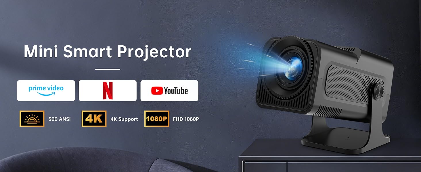 1080P Mini Smart Projector