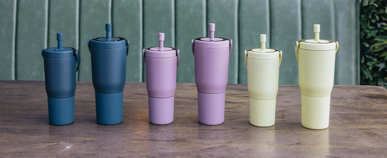 Stainless steel water bottle tumbler brumate stainless steel straw
