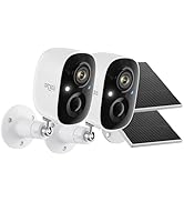 Dzees Solar Security Cameras Wireless Outdoor, 2K Cameras for Home Security System with Battery P...