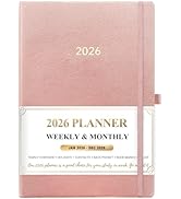 2026 Planner - Planner 2026 Weekly and Monthly, Jan.2026 - Dec.2026, 8.35" x 5.75", 2026 Weekly &amp;...