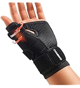 CAMBIVO Thumb Brace with Adjustable Straps, Breathable Wrist Support with Open-Palm for Arthritis...