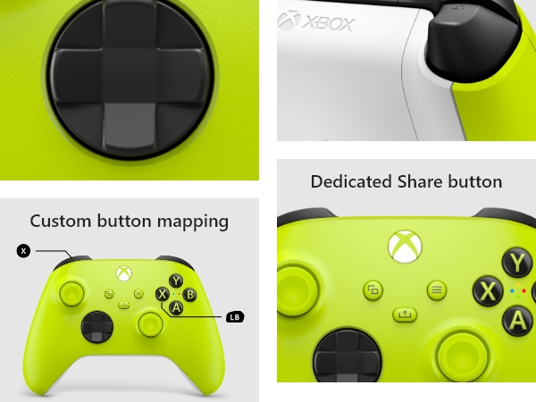 Electric Volt Custom mappings and Share button