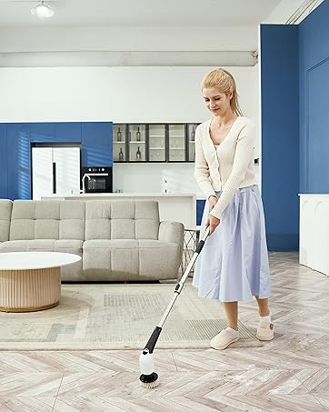 electric spin scrubber cordless tub and tile scrubber