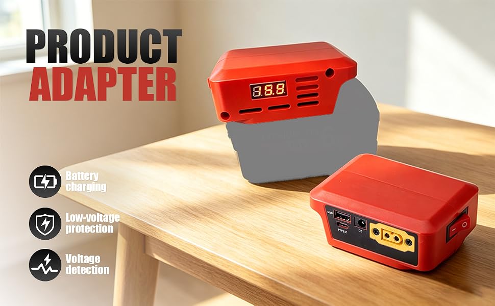 Milwaukee 18v battery adapter