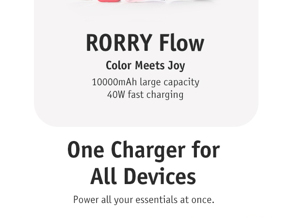RORRY Flow power bank