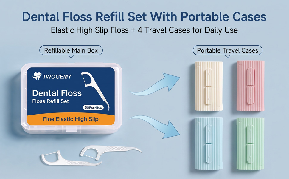 Portable Travel Floss