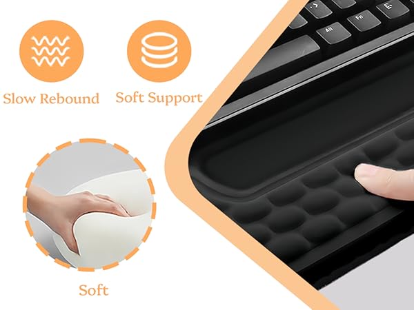 mouse pad with wrist rest