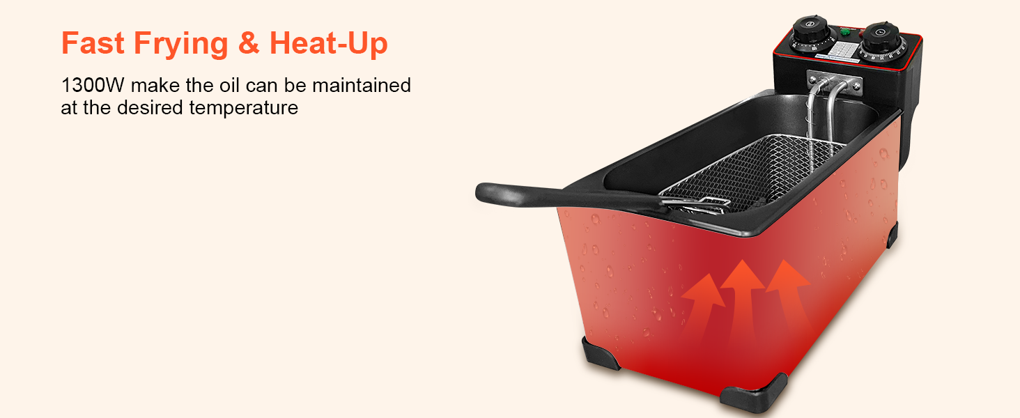 deep fryer with oil filtration