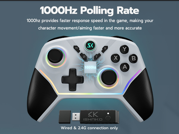 High-precision gaming controller