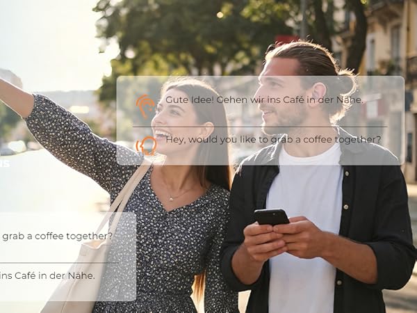 AI Language Translator Earbuds