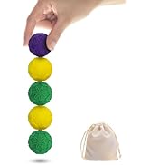 SEVENKA 5 Silicone Magnetic Balls, 33mm Big Stress Relief Fidget Toys for Adults &amp; Kids, Strong M...