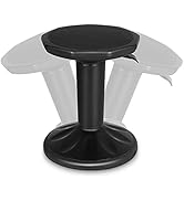 Giantex Wobble Stools for Classroom Seating, Wiggle Stool with Adjustable Height, 24 Inch Active ...