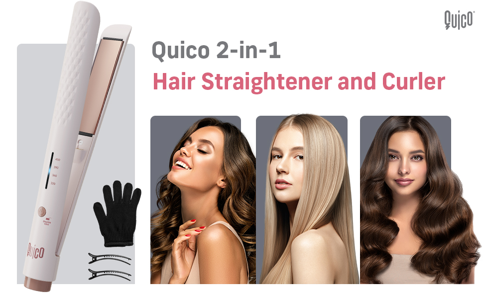 Professional Negative Ion Flat Iron Hair Straightener