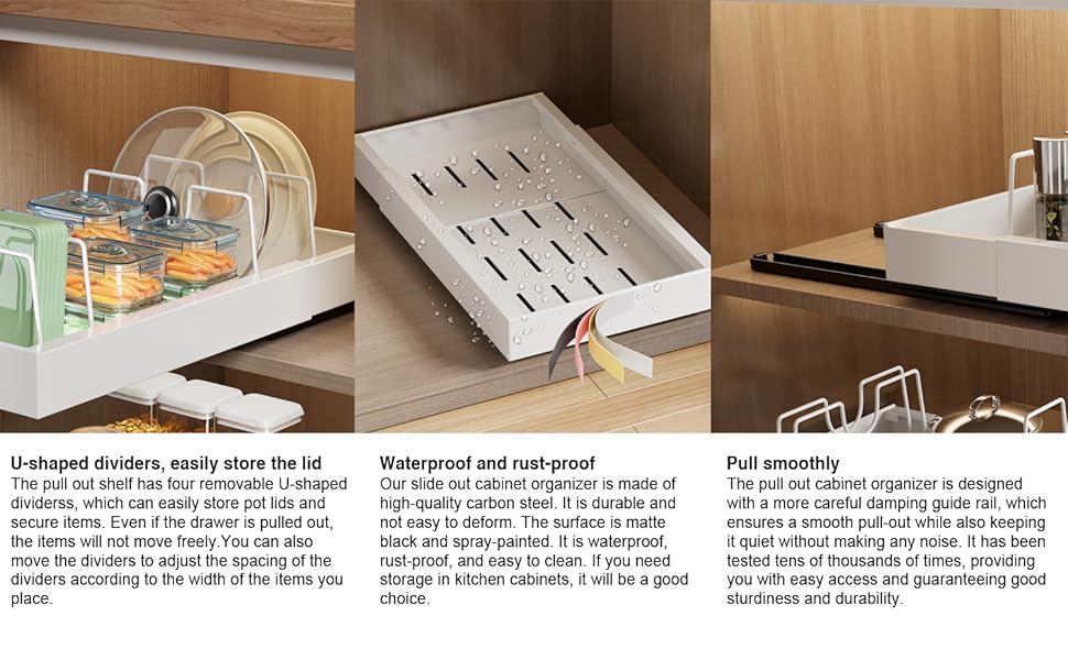 pull out drawers for cabinets