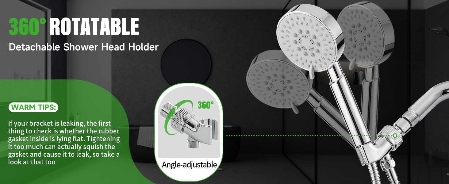4-inch shower head