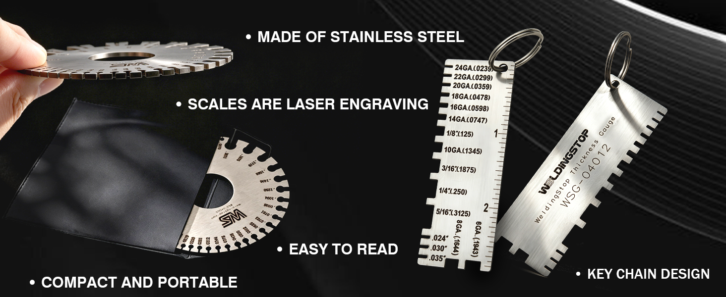 weldingstop metal sheet thickness wire gauge