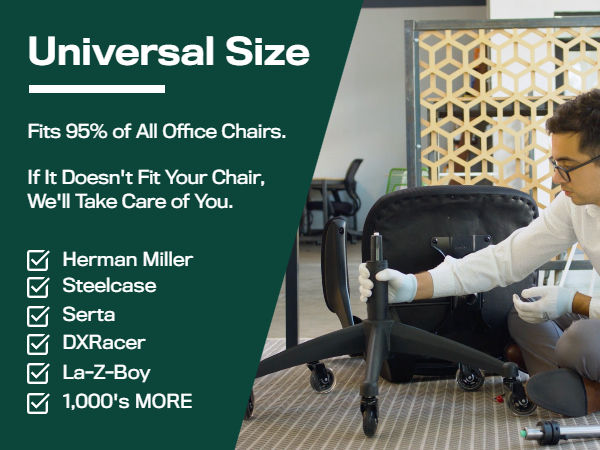 universal standard size chair cylinder