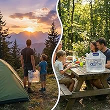 Water bag great for the outdoors, camping, picnics, RV&amp;#39;ing