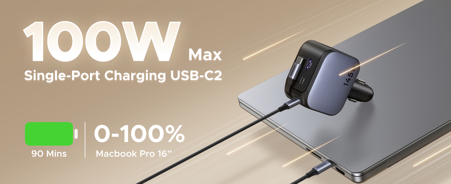 100W Single-Port Charging