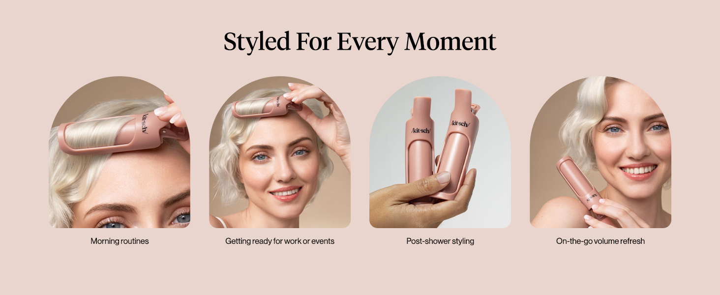 Kitsch Hair Volume Clips - Lightweight Root Lifting Volume Hair Clips