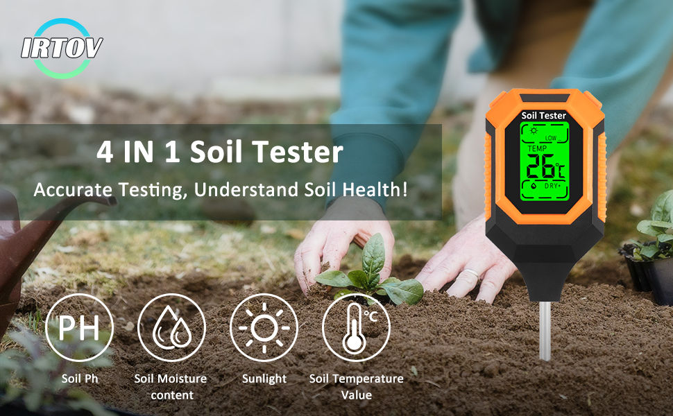 4-IN-1 Soil tester