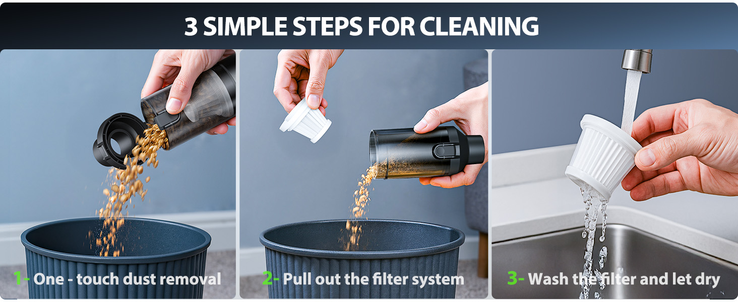 Car Vacuum Portable Cordless