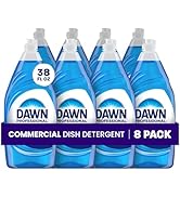 P&amp;G Dawn Dishwashing Liquid Soap Detergent, Bulk Degreaser Removes Greasy Foods from Pots, Pans a...