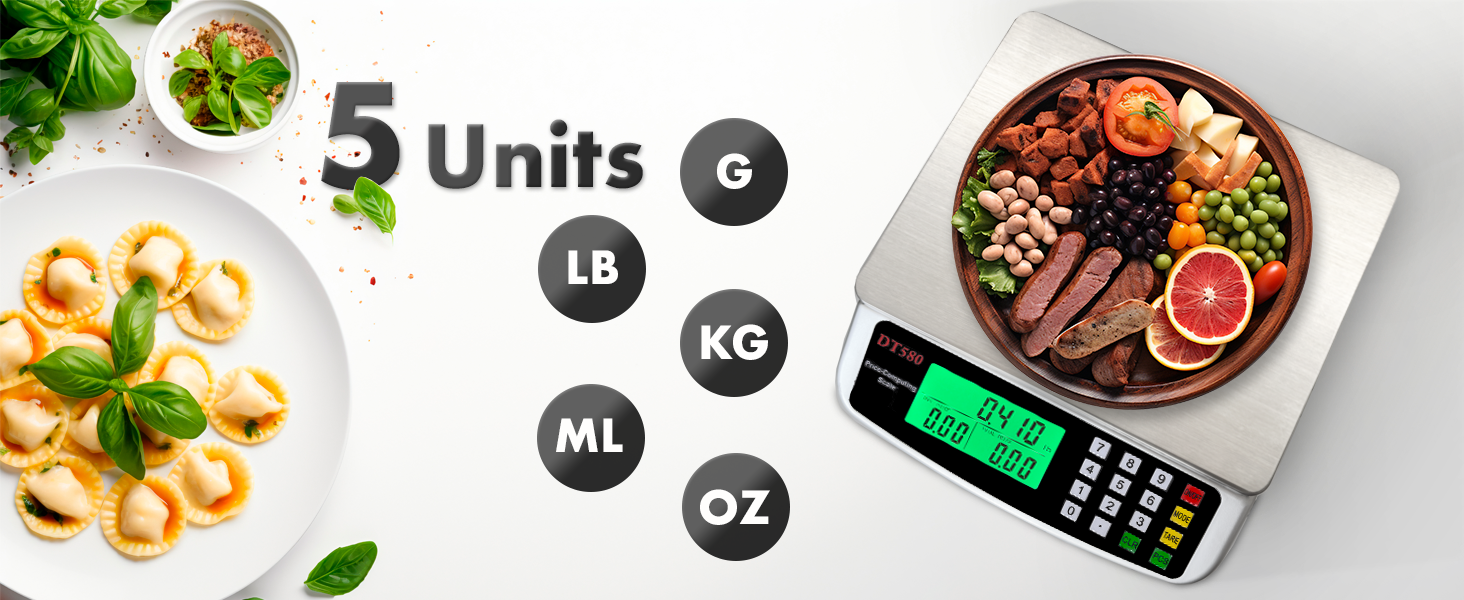 DT-580 5 units Silver Green