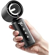AGEYOU Portable Handheld Mini Fan,Speed(1-100) Adjustable Turbo Personal Fan,4000mAh Battery Rech...