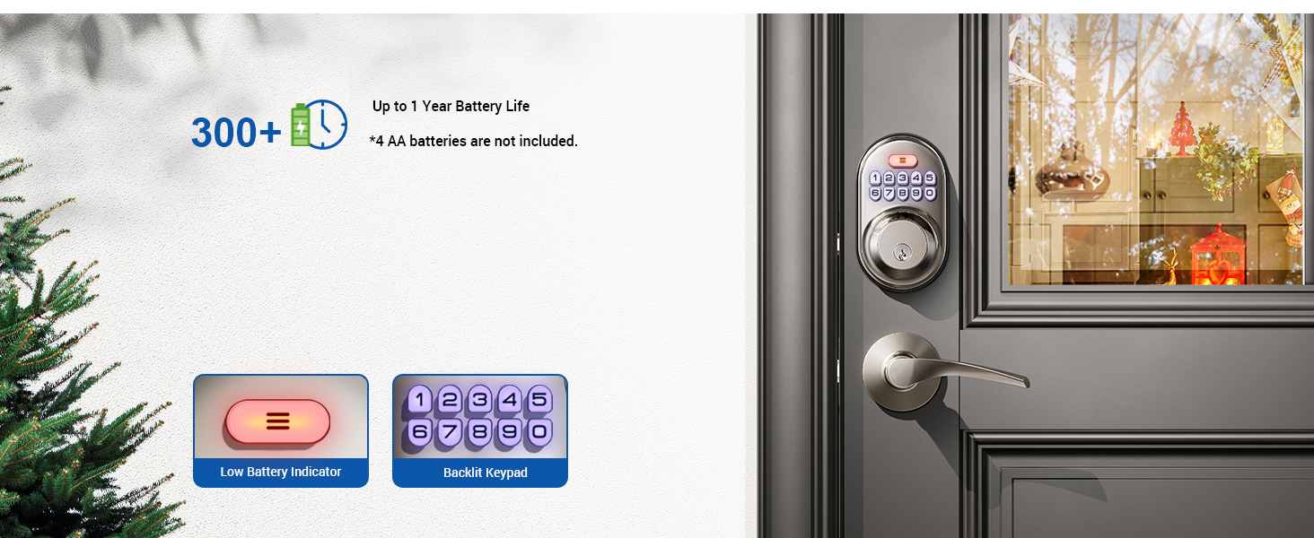 keyless entry door lock