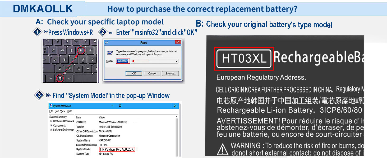 ht03xl battery for hp