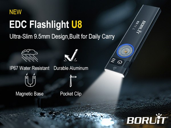 flat flashlight