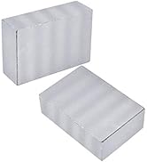 1 x 2 x 3 Inch Blocks No Holes Matched Pair Hardened Steel Plain (1"x2"x3") 123 Set Precision Mac...