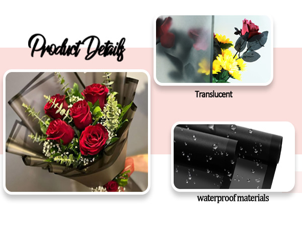 korean flower wrapping paper