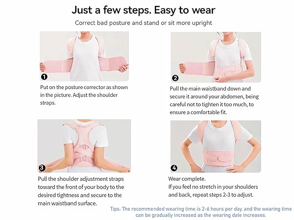 Back Brace Posture Corrector for Kids