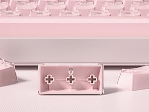 Crystal Jelly Keycaps 60 65 75 100 Percent, Shine Through Key caps Set PBT KEYCAPS