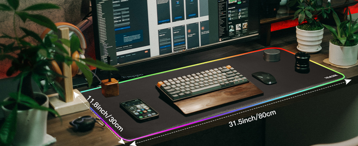 RGB Large Gaming Mouse Pad